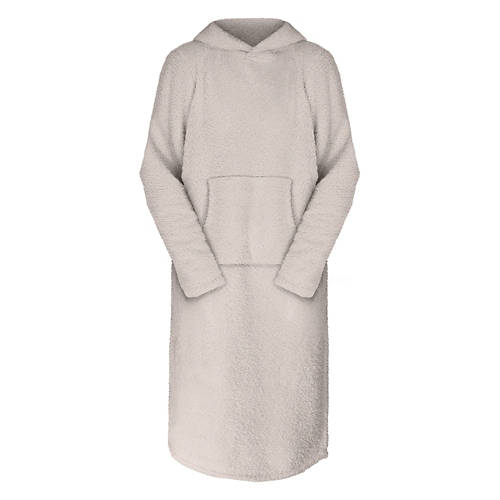 Serra Women's Cozy Hooded Lounge Dress - Pink, Size L/XL, 1 count